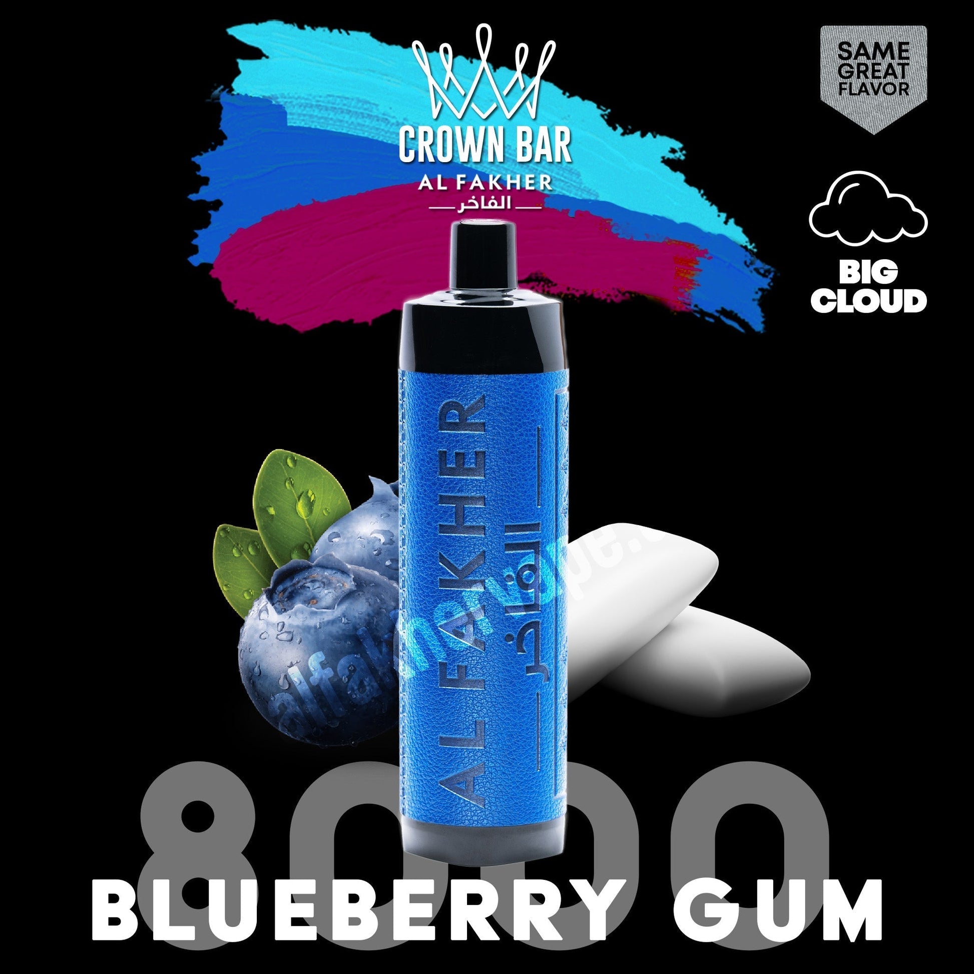 Al Fakher 8000 Puffs Crown Bar Disposable Vape – Vape Dubai UAE