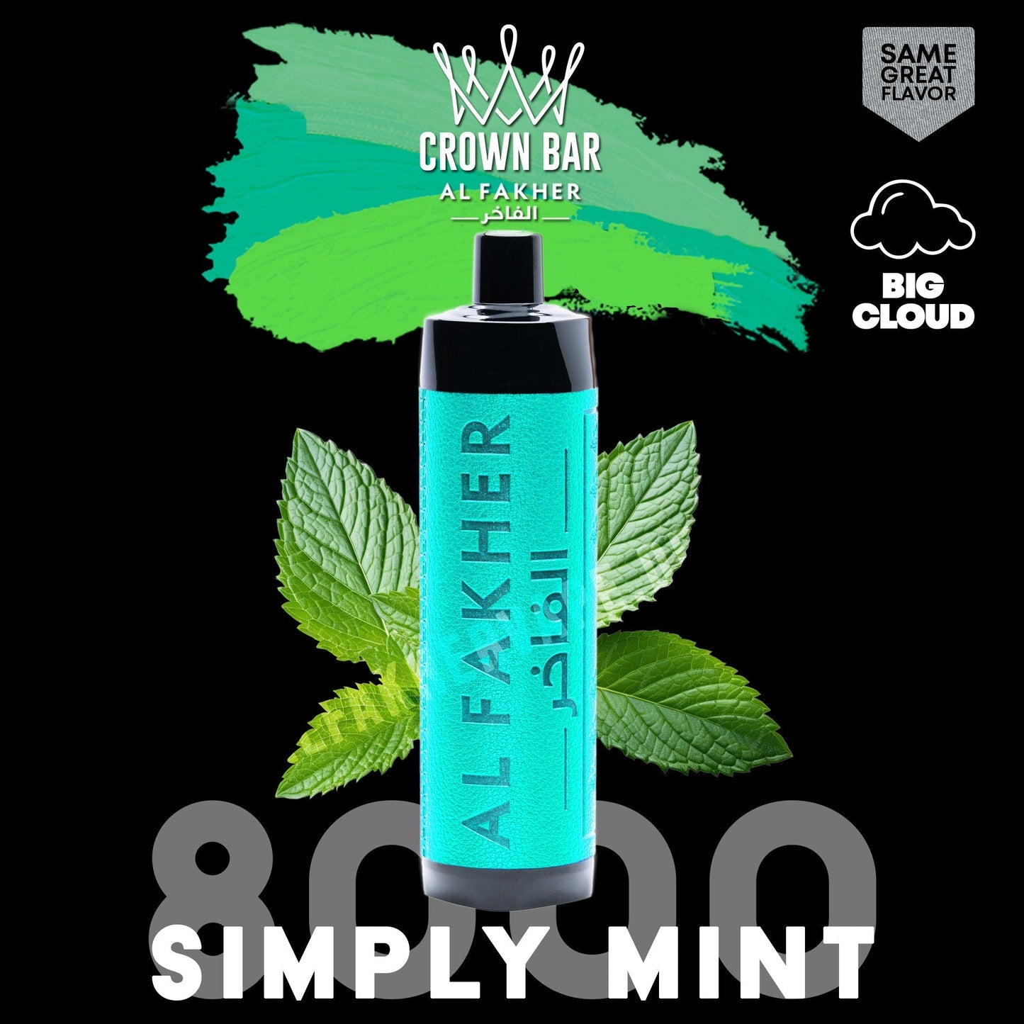 Al Fakher 8000 Puffs Crown Bar Disposable Vape – Vape Dubai UAE