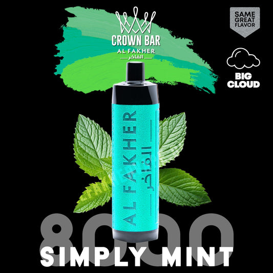 Al Fakher 8000 Puffs Crown Bar Disposable Vape – Vape Dubai UAE