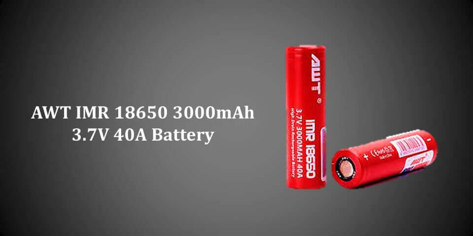 Authentic AWT IMR 18650 3000mAh Battery | Vape Dubai UAE