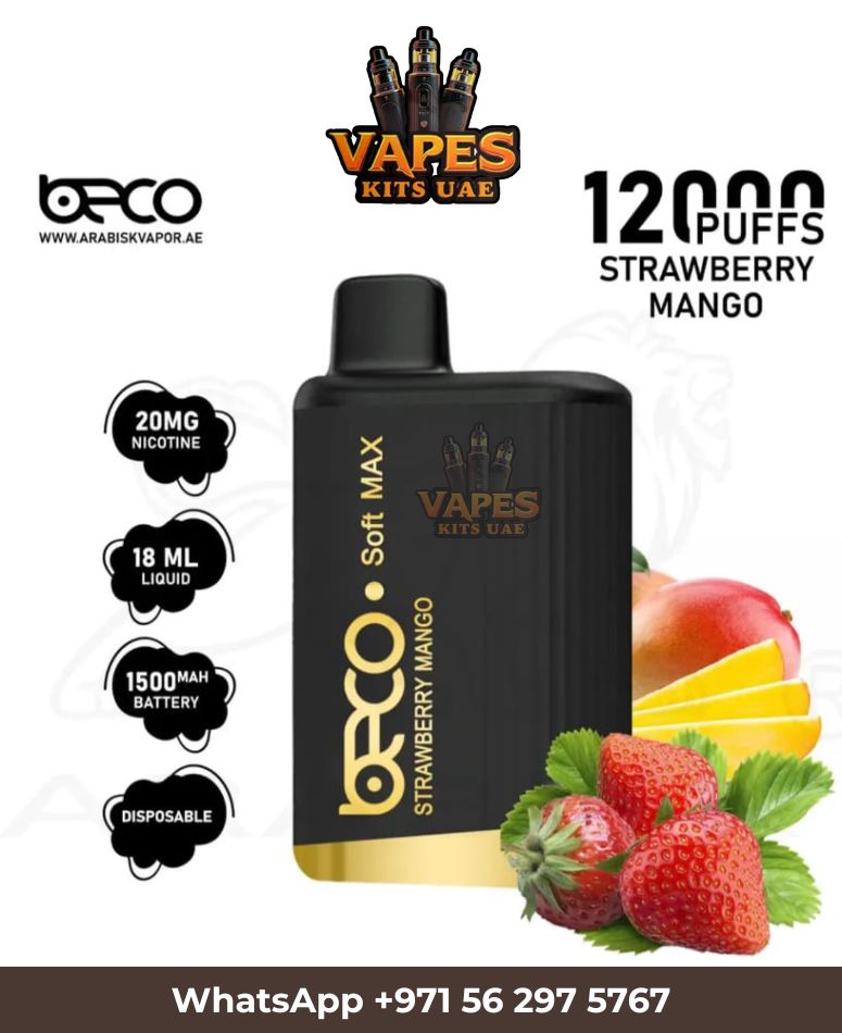BECO SOFT MAX 12000 Puffs 20mg – Disposable Vape Dubai