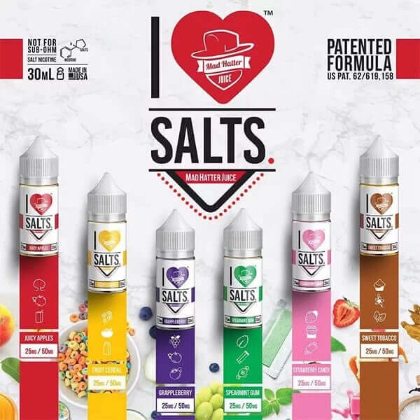 I Love Salts 30ml E-Liquid by Mad Hatter – Buy Vape Dubai UAE