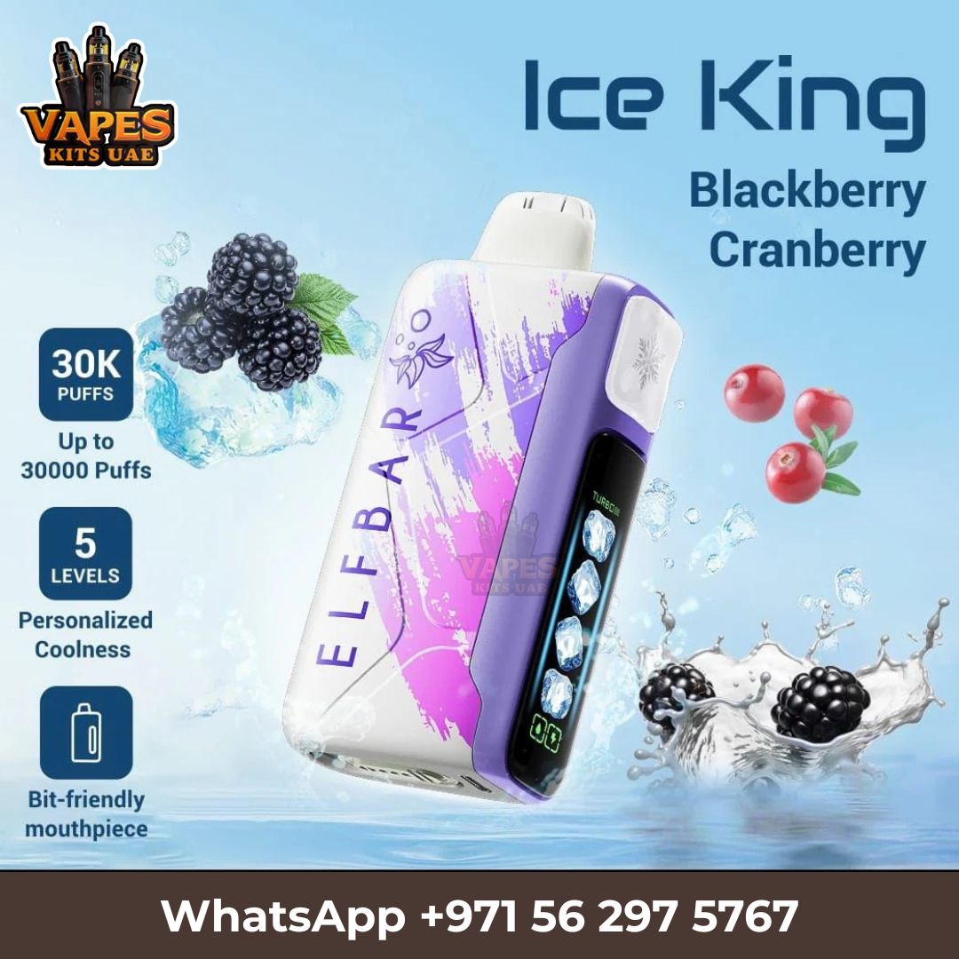 ELF BAR Ice King 30000 Puffs Disposable Vape – Buy in UAE