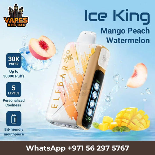 ELF BAR Ice King 30000 Puffs Disposable Vape – Buy in UAE