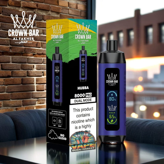 Crown Bar Al Fakher Pro 8000 Puffs Disposable Vape Dubai