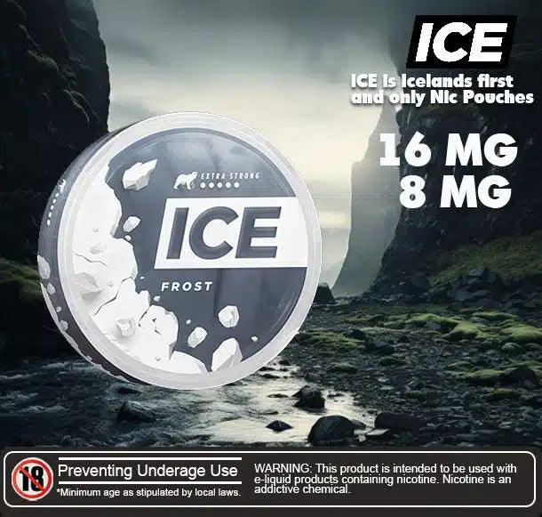 ICE Nicotine Pouches – Tobacco-Free Vapes Dubai UAE