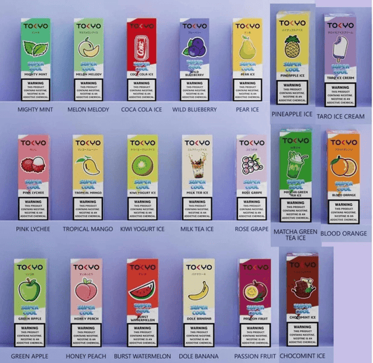 Tokyo SaltNic Vape Juice 30ml – Premium E-Liquid in Dubai | Vape UAE