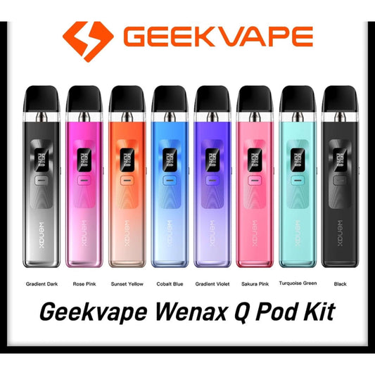 Geekvape Wenax Q Pod Kit 1000mAh – Vape Dubai & UAE