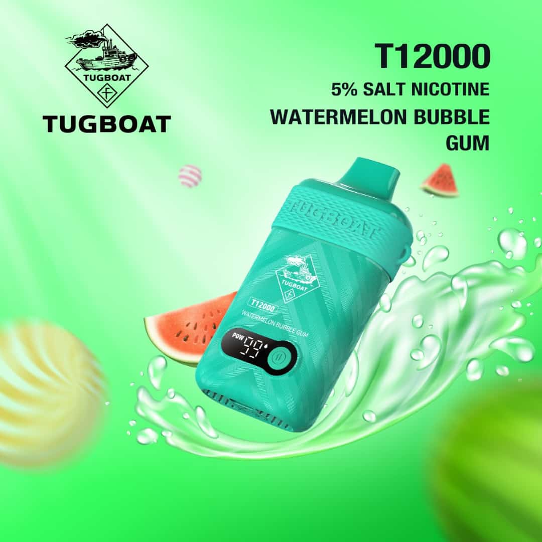 Tugboat T12000 Disposable Vape 12000 Puffs in Dubai | Vape UAE