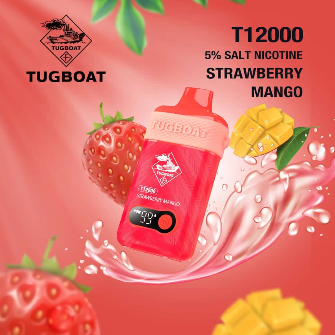 Tugboat T12000 Disposable Vape 12000 Puffs in Dubai | Vape UAE