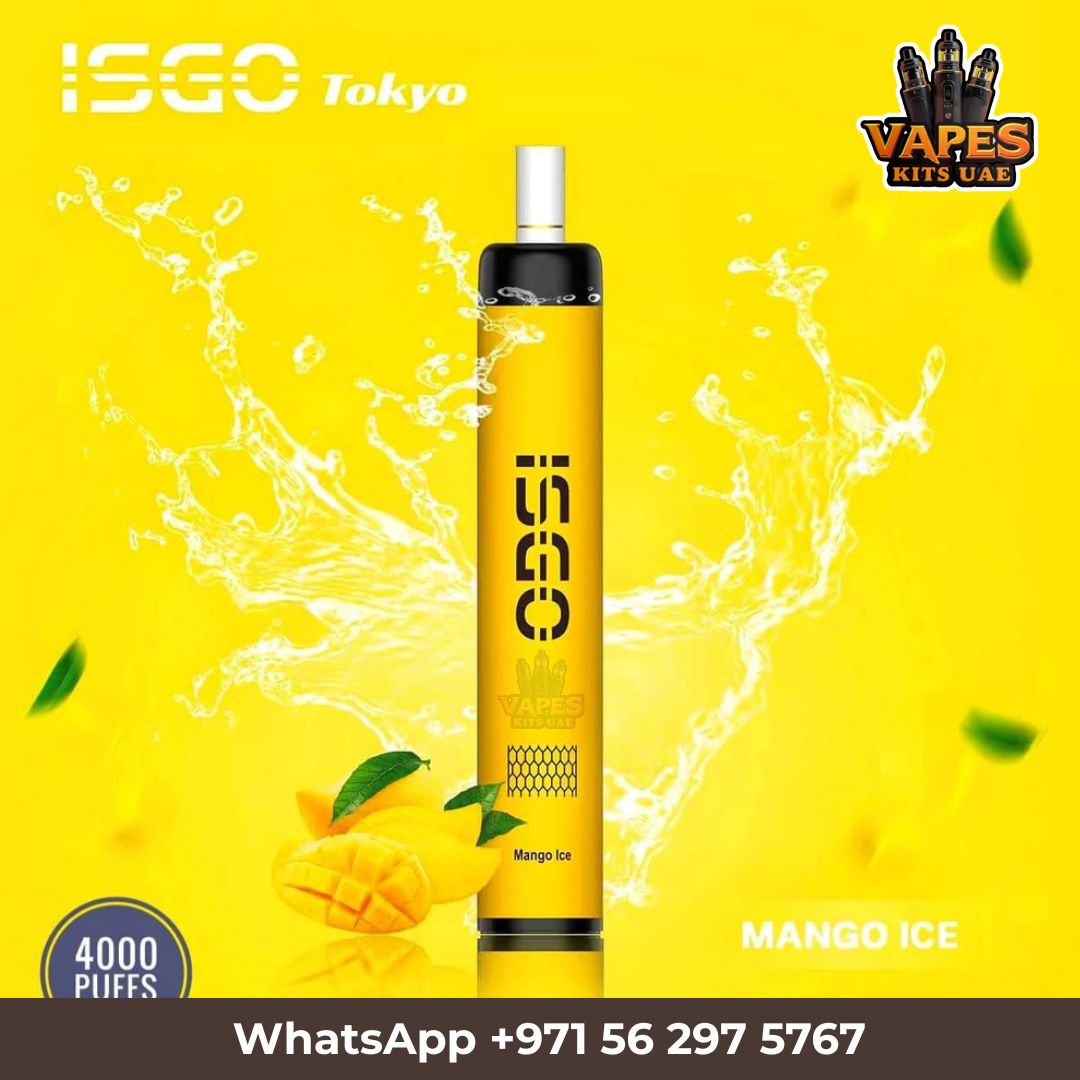 ISGO Tokyo 4000 Puffs Disposable Vape | Buy in Dubai & UAE