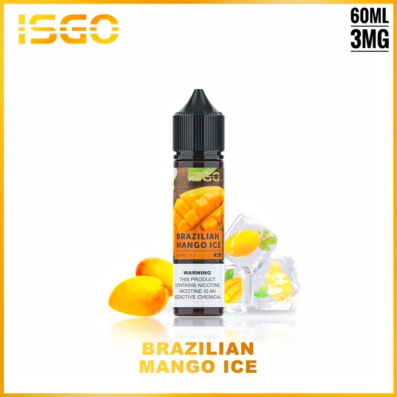ISGO 60ml E-Liquid 6mg – Premium Vape Juice in Dubai UAE