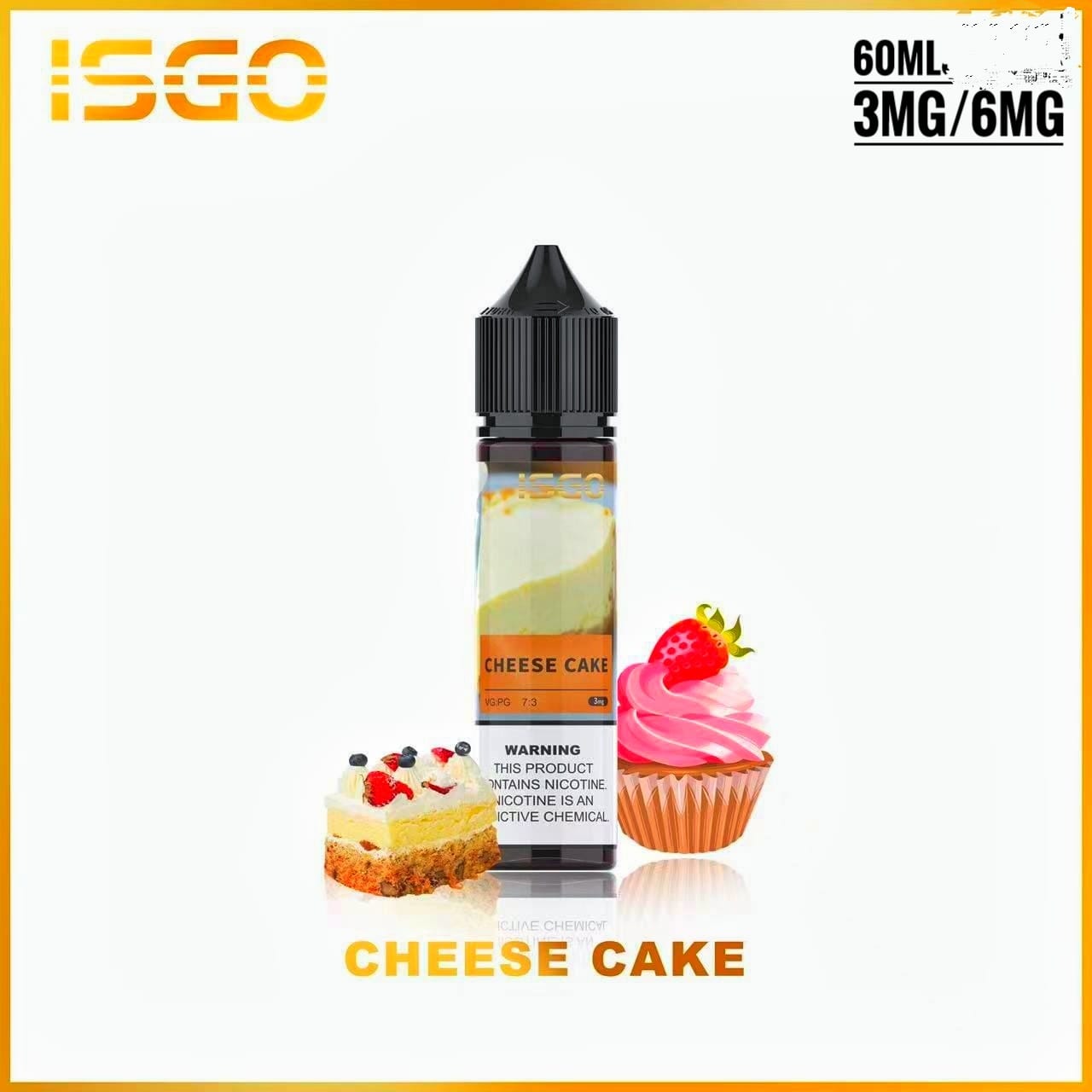ISGO 60ML E-Liquid – All Flavors Premium Vapes Dubai UAE