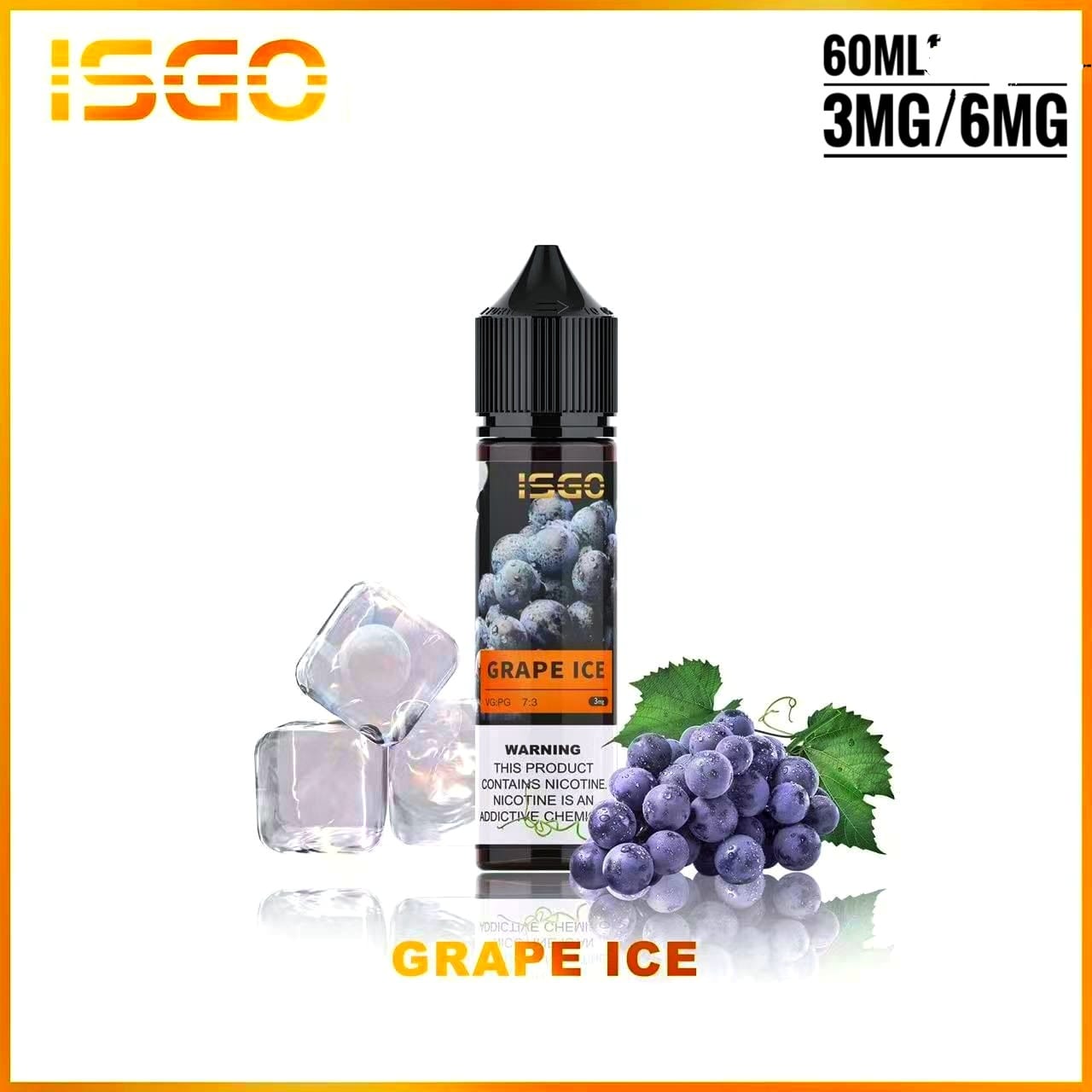 ISGO 60ml E-Liquid 6mg – Premium Vape Juice in Dubai UAE