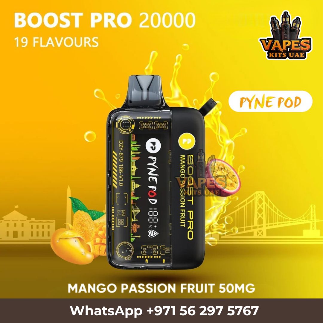 PYNE POD Boost Pro 20000 Puffs Disposable Vape | Dubai & UAE