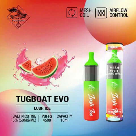 Tugboat Evo 4500 Puffs Disposable Vape 5% – Vape Dubai
