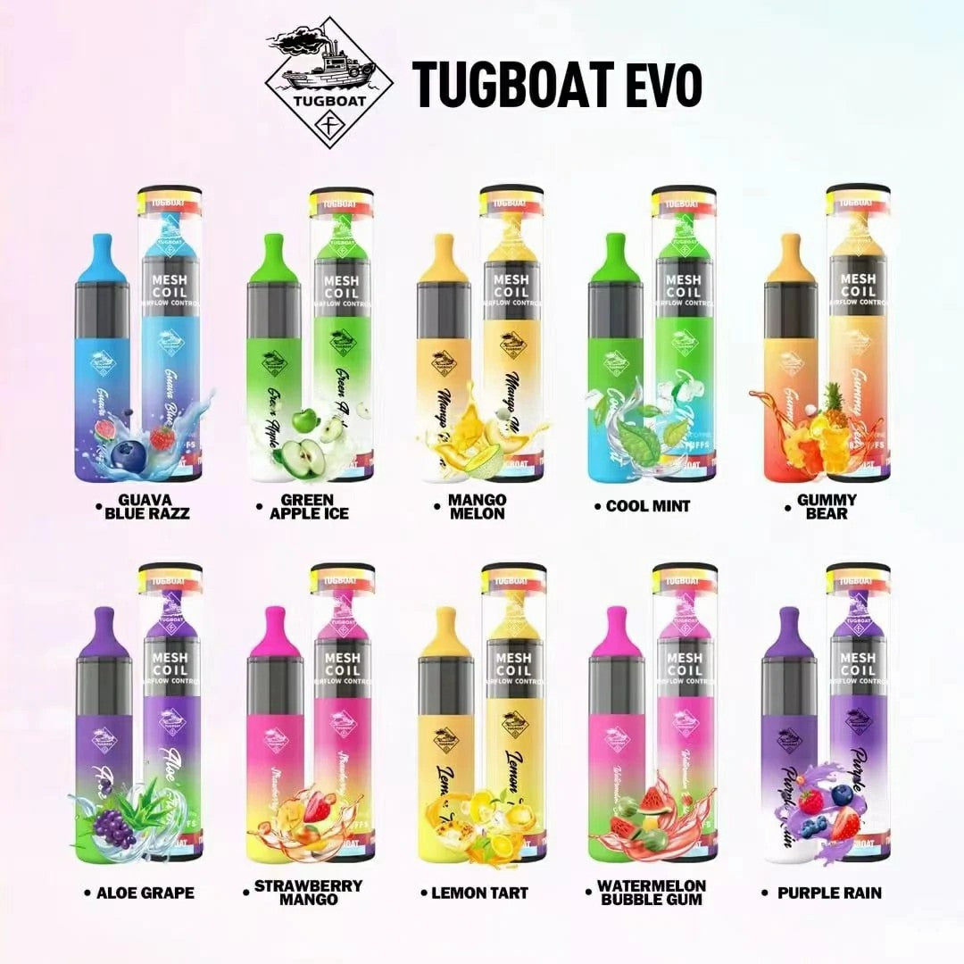 Tugboat EVO 4500 Puffs Disposable Vape in Dubai UAE | Vape Kits UAE