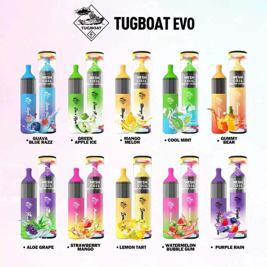 Tugboat Evo 4500 Puffs Disposable Vape 5% – Vape Dubai