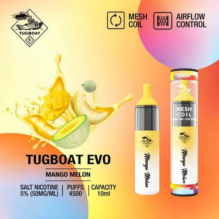 Tugboat Evo 4500 Puffs Disposable Vape 5% – Vape Dubai
