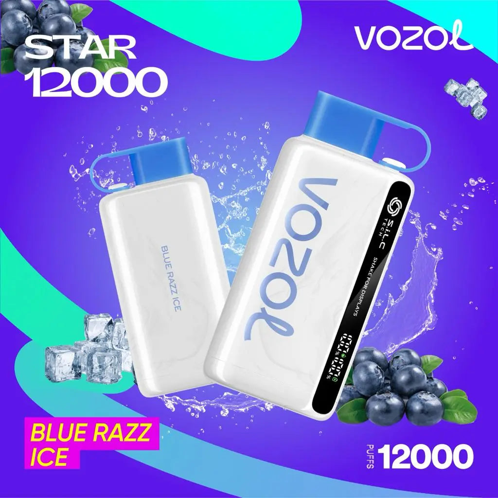 Vozol Star 12000 Puffs Disposable Vape Dubai – Rechargeable & Flavorful