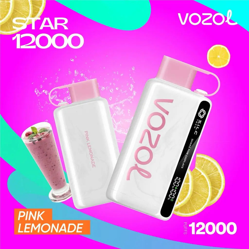 Vozol Star 12000 Puffs Disposable Vape Dubai – Rechargeable & Flavorful