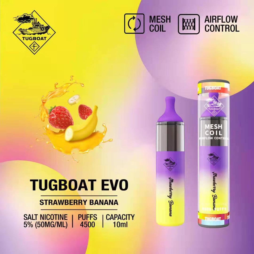 Tugboat EVO 4500 Puffs Disposable Vape in Dubai UAE | Vape Kits UAE