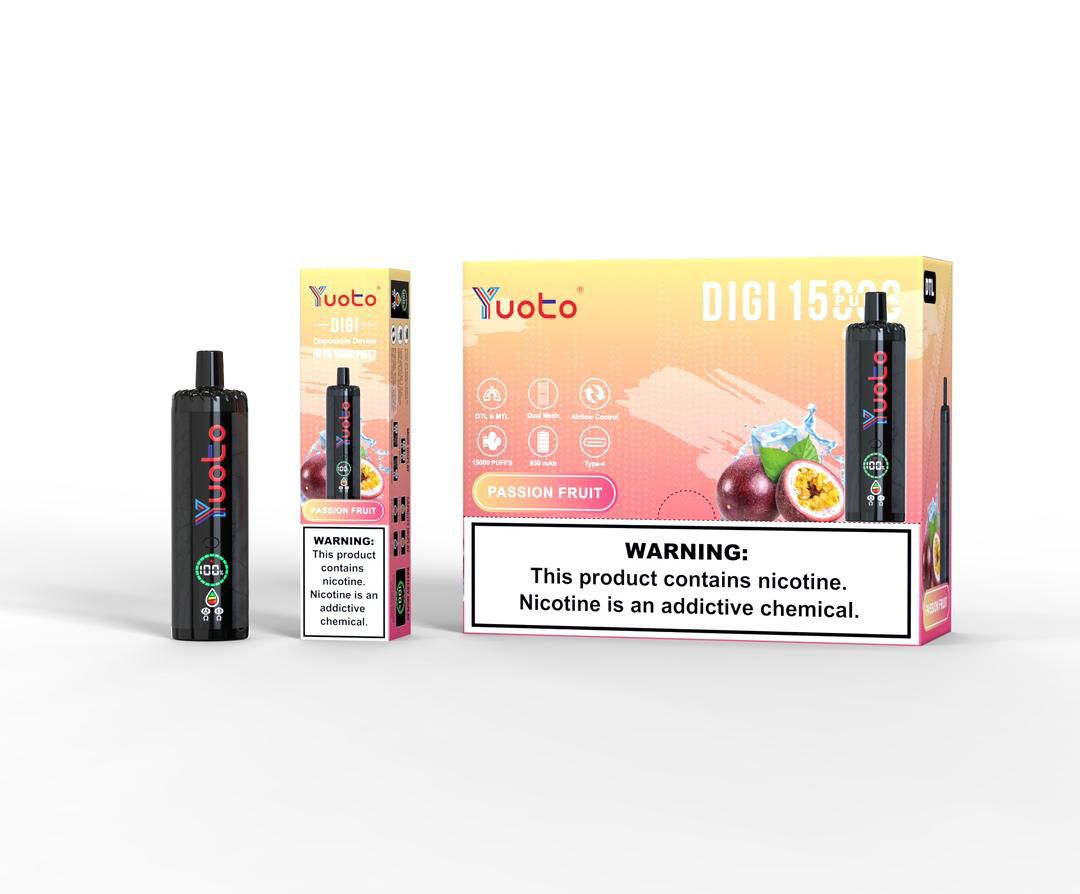 Yuoto DIGI 15000 Puffs Disposable Vape | Buy Online in Dubai, UAE