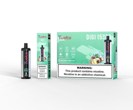 Yuoto DIGI 15000 Puffs Disposable Vape | Buy Online in Dubai, UAE