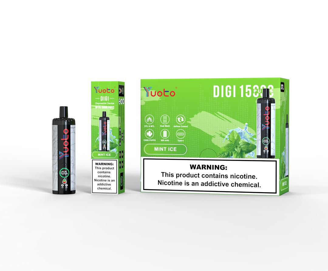 Yuoto DIGI 15000 Puffs Disposable Vape | Buy Online in Dubai, UAE