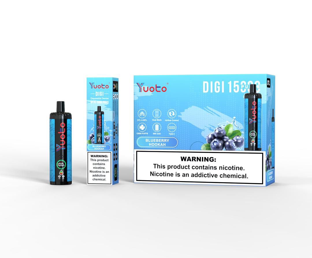 Yuoto DIGI 15000 Puffs Disposable Vape | Buy Online in Dubai, UAE
