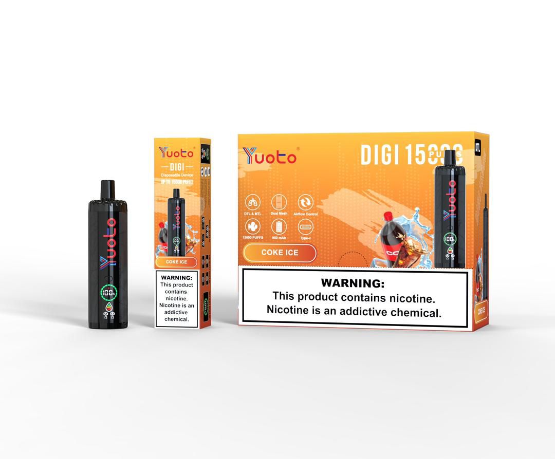 Yuoto DIGI 15000 Puffs Disposable Vape | Buy Online in Dubai, UAE