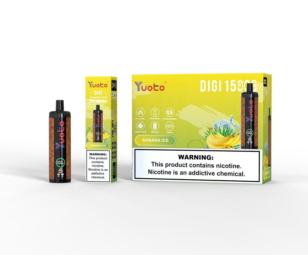 Yuoto DIGI 15000 Puffs Disposable Vape | Buy Online in Dubai, UAE