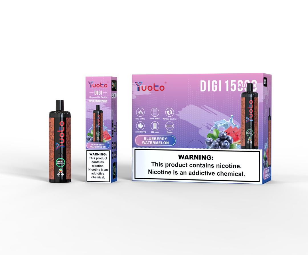Yuoto DIGI 15000 Puffs Disposable Vape | Buy Online in Dubai, UAE