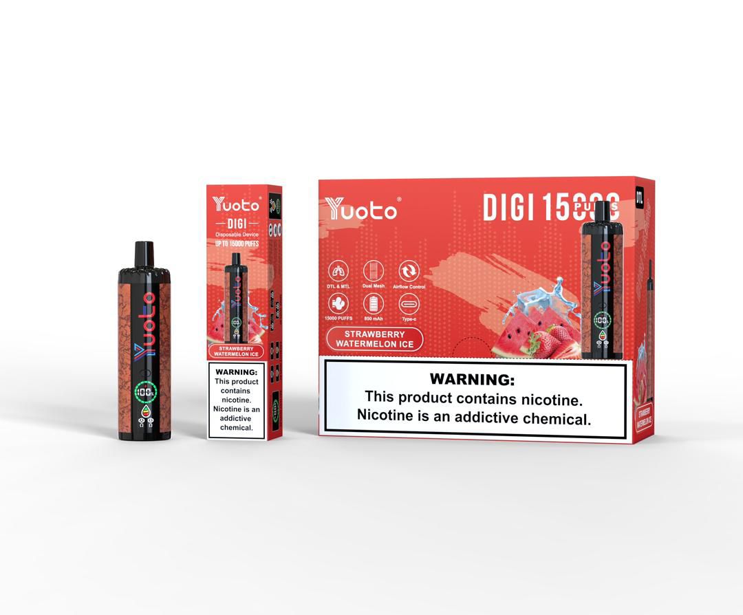 Yuoto DIGI 15000 Puffs Disposable Vape | Buy Online in Dubai, UAE