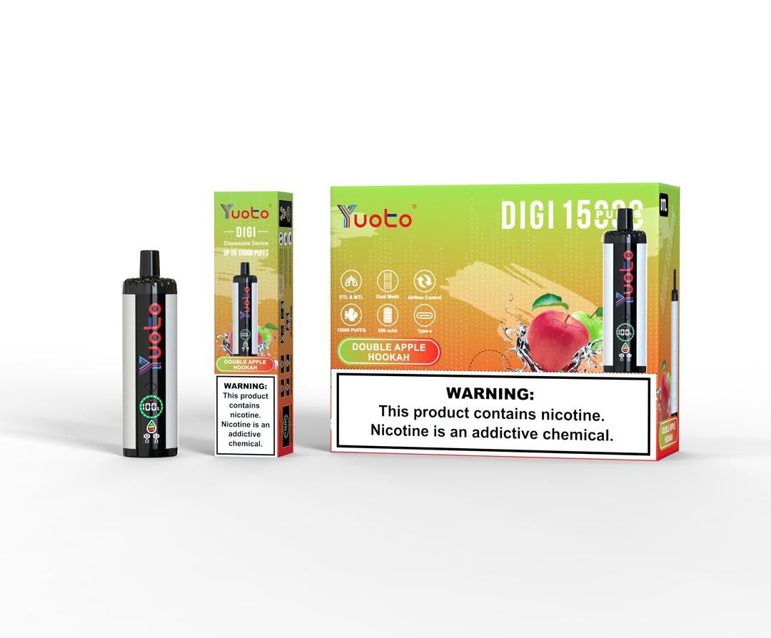 Yuoto DIGI 15000 Puffs Disposable Vape | Buy Online in Dubai, UAE