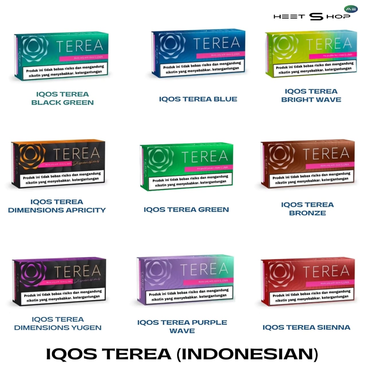 IQOS Terea Indonesia – Premium Heated Vapes Dubai UAE