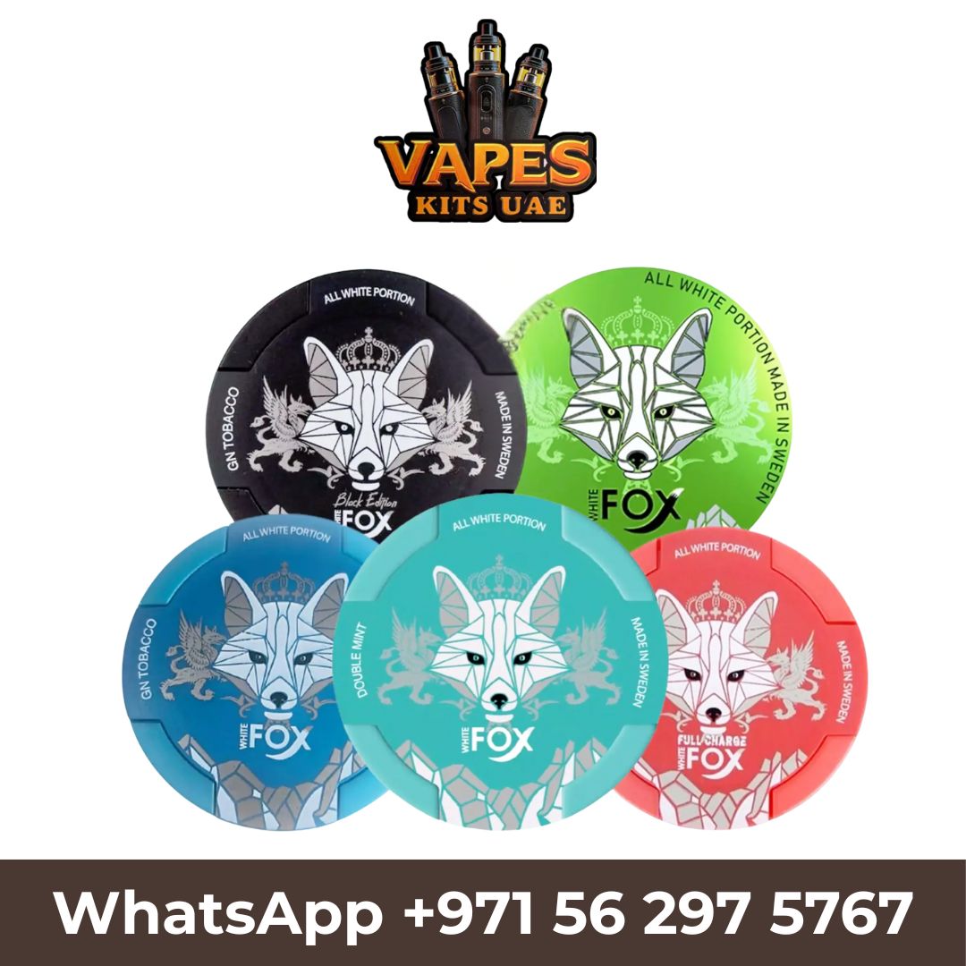 White Fox Nicotine Pouches UAE - Extra Strong, Tobacco-Free