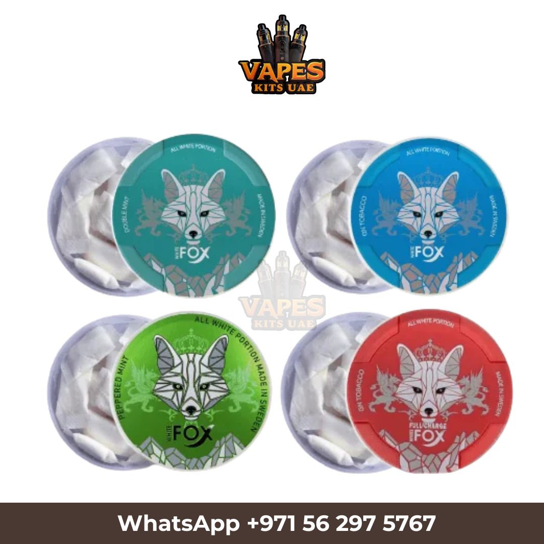White Fox Nicotine Pouches UAE - Extra Strong, Tobacco-Free