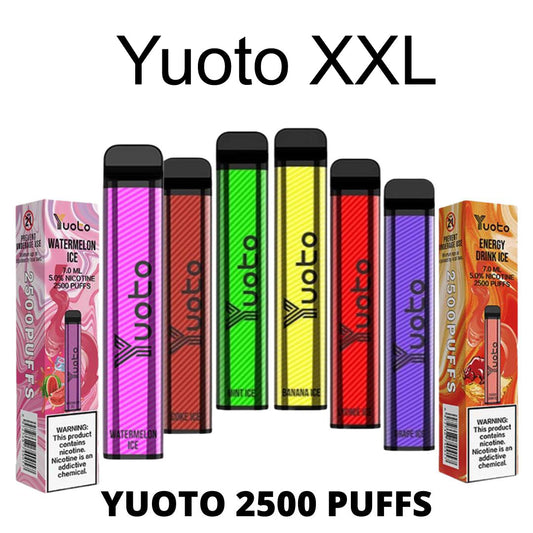 Yuoto XXL 2500 Puffs Disposable Vape | Buy Online in Dubai UAE