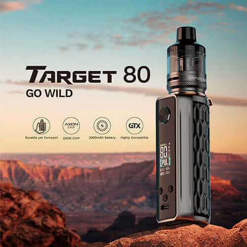 Vaporesso Target 80 Kit 3000mAh GTX Pod Tank Vape Dubai UAE