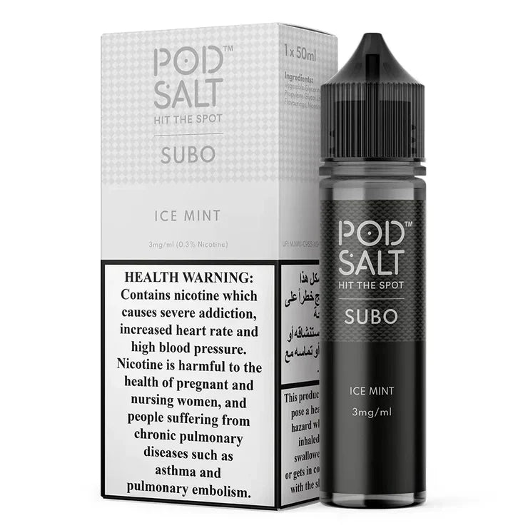 Pod Salt Subo 50ml E-Liquid 3mg – Buy in Dubai