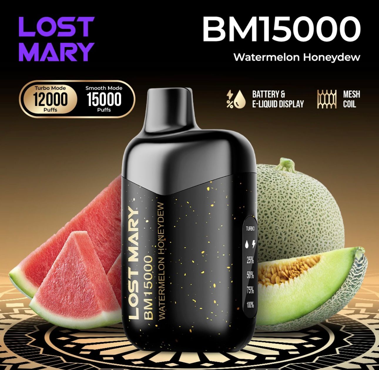 LOST MARY MT15000 TURBO 5% Disposable Vape in Dubai