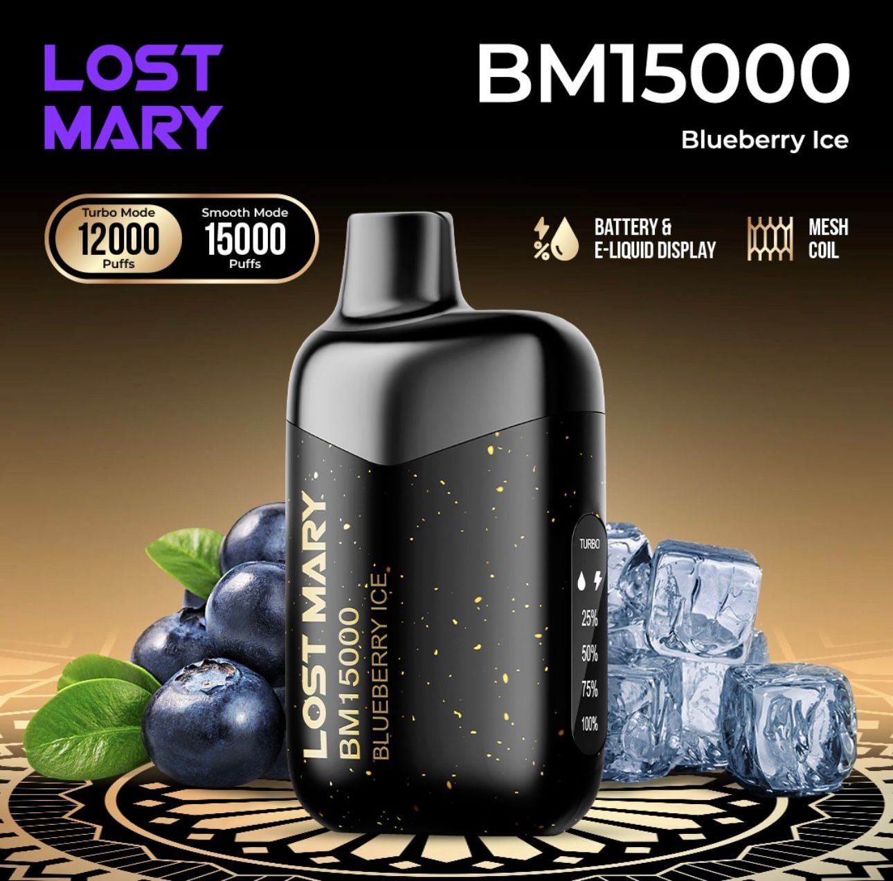 LOST MARY MT15000 TURBO 5% Disposable Vape in Dubai
