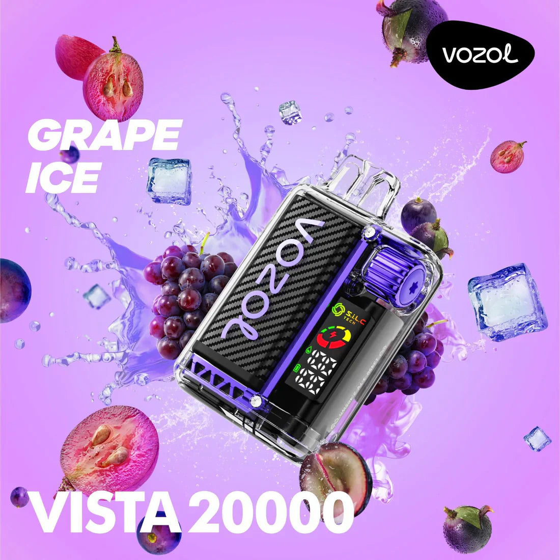 Vozol Vista 20000 Puffs Disposable Vape Dubai – Rechargeable & Flavorful