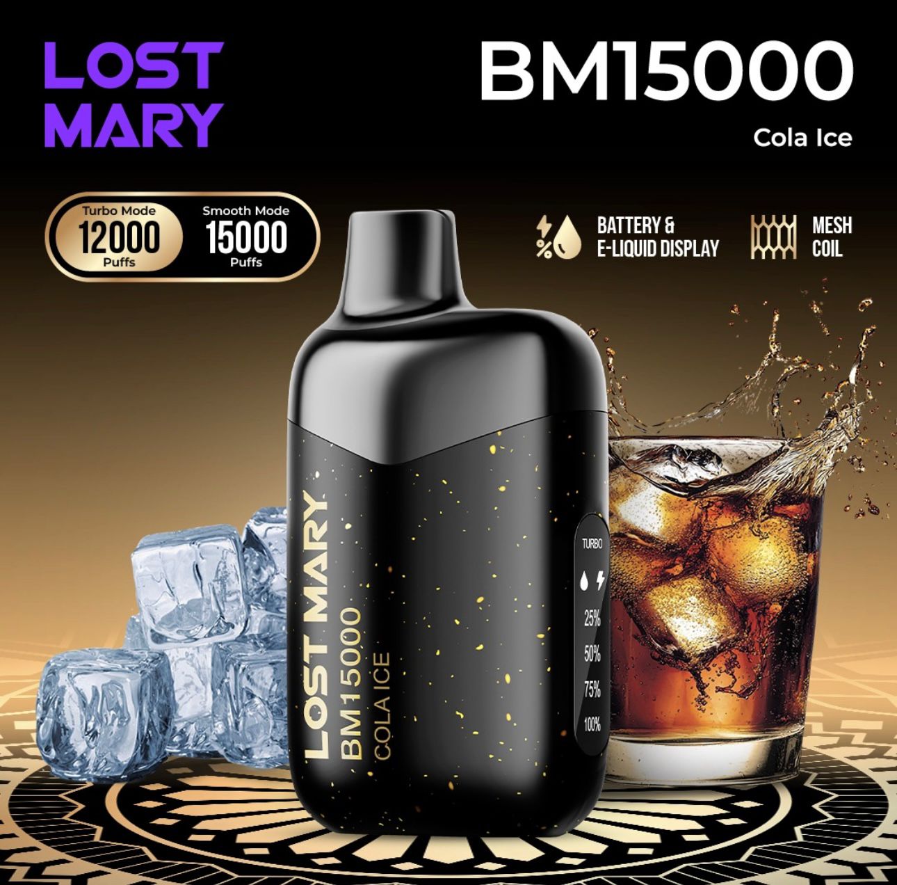 LOST MARY MT15000 TURBO 5% Disposable Vape in Dubai