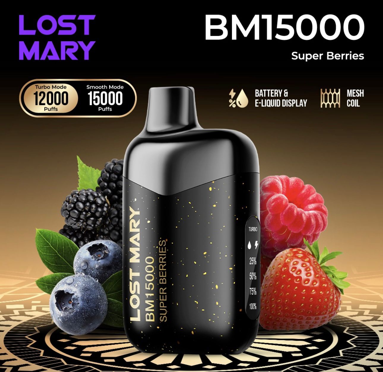 LOST MARY MT15000 TURBO 5% Disposable Vape in Dubai