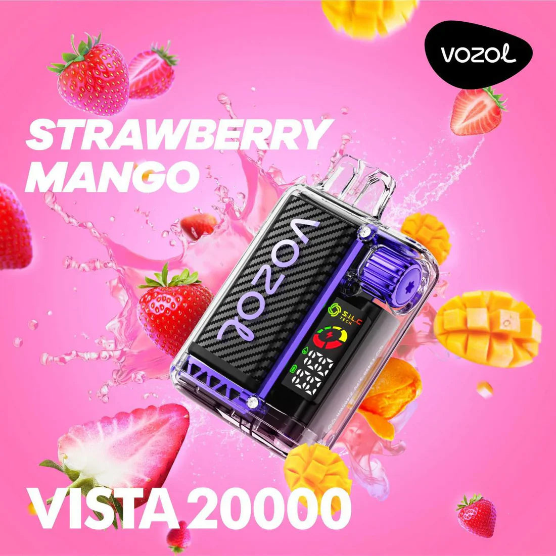 Vozol Vista 20000 Puffs Disposable Vape Dubai – Rechargeable & Flavorful