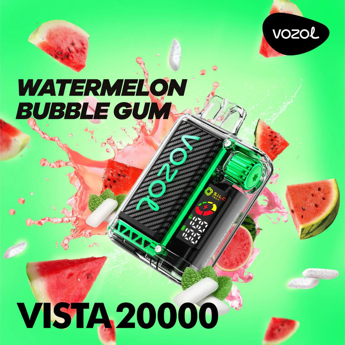 Vozol Vista 20000 Puffs Disposable Vape Dubai – Rechargeable & Flavorful
