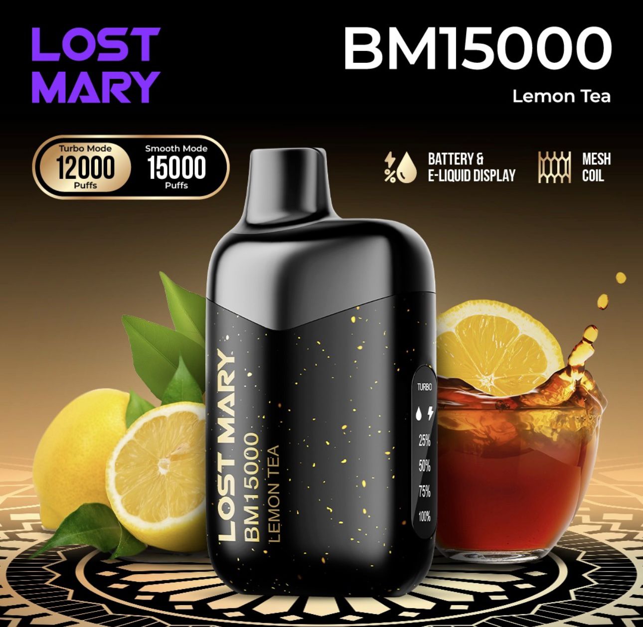 LOST MARY MT15000 TURBO 5% Disposable Vape in Dubai