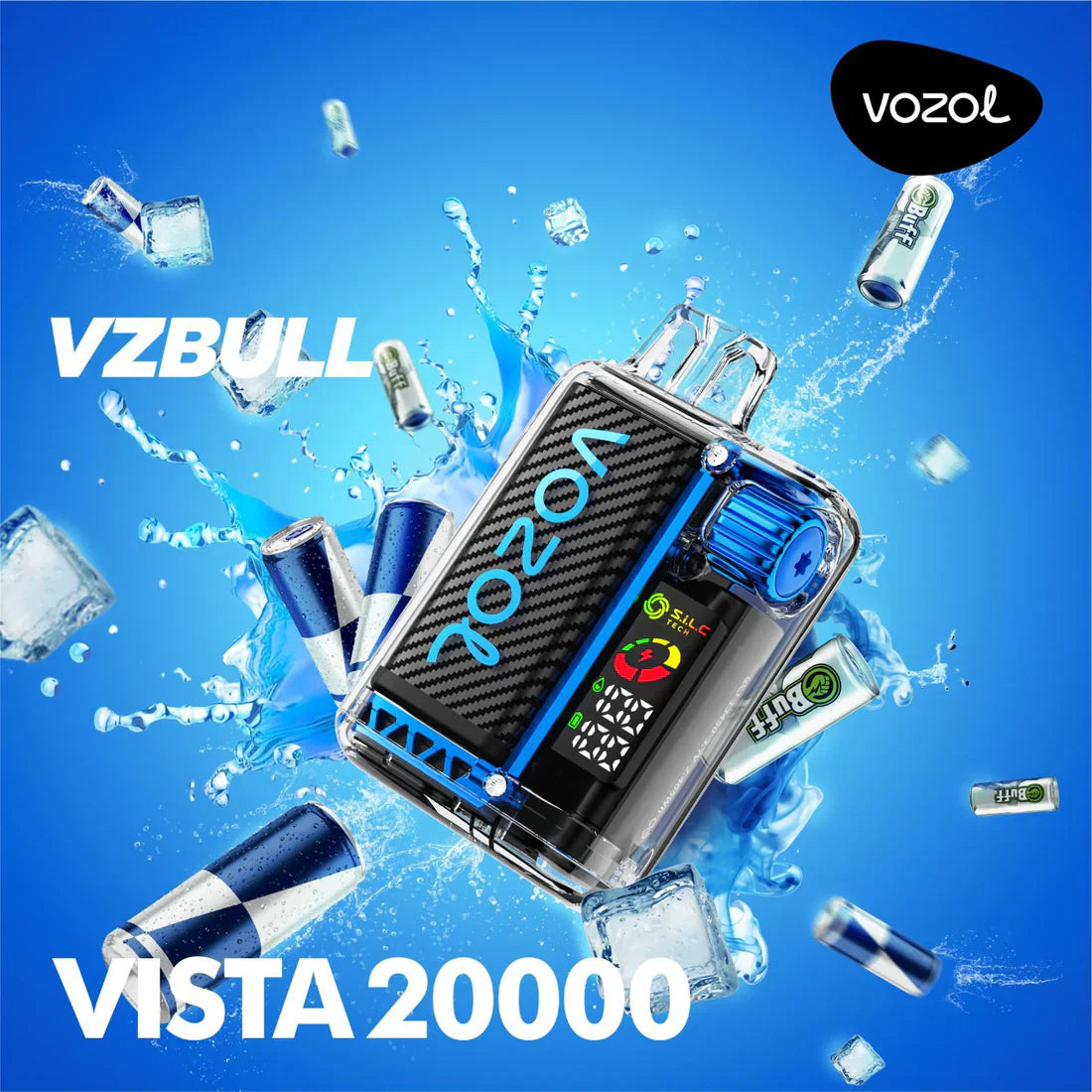Vozol Vista 20000 Puffs Disposable Vape Dubai – Rechargeable & Flavorful